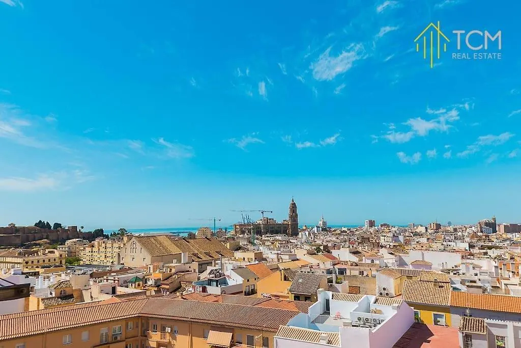 Apartament Piso Con Terraza Y Vistas Malaga Hiszpania